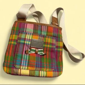 Tommy Hilfiger Vibrant Plaid Crossbody Bag